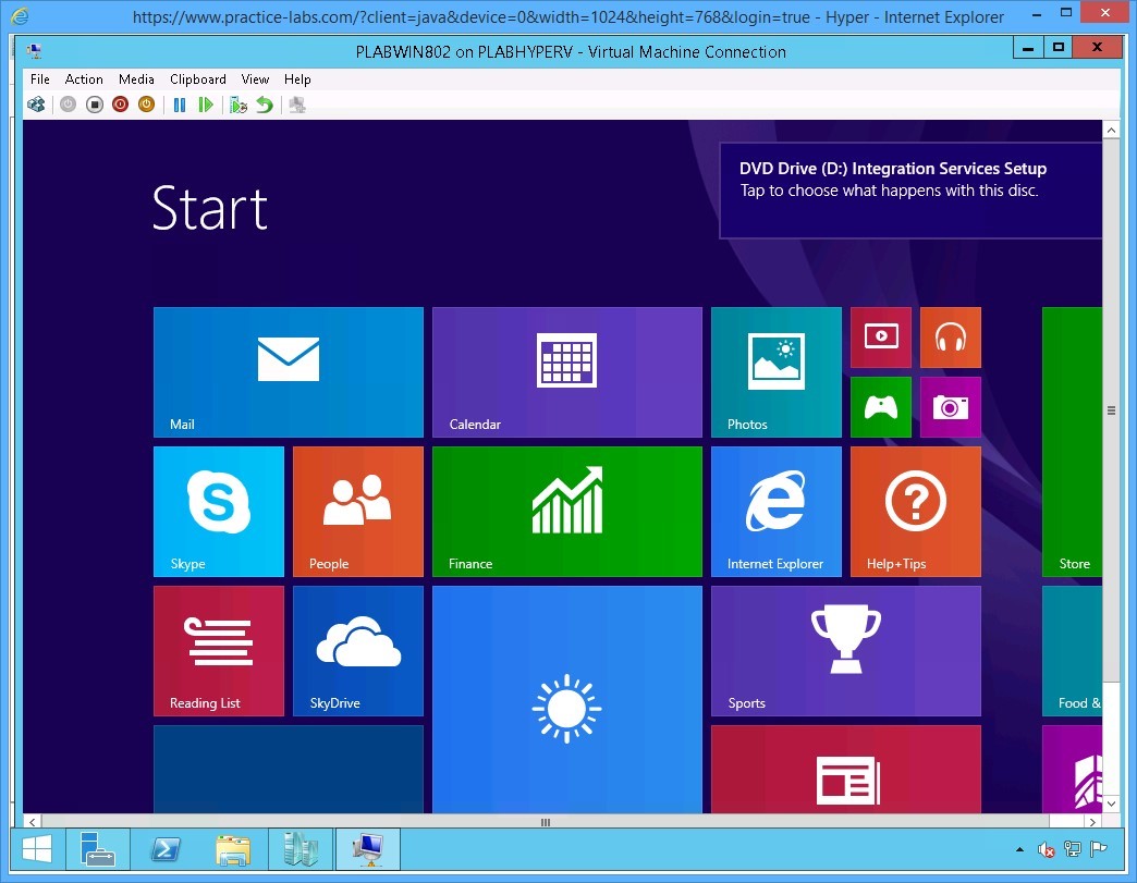 Figure 2.7 Screenshot of the device PLABHYPERV